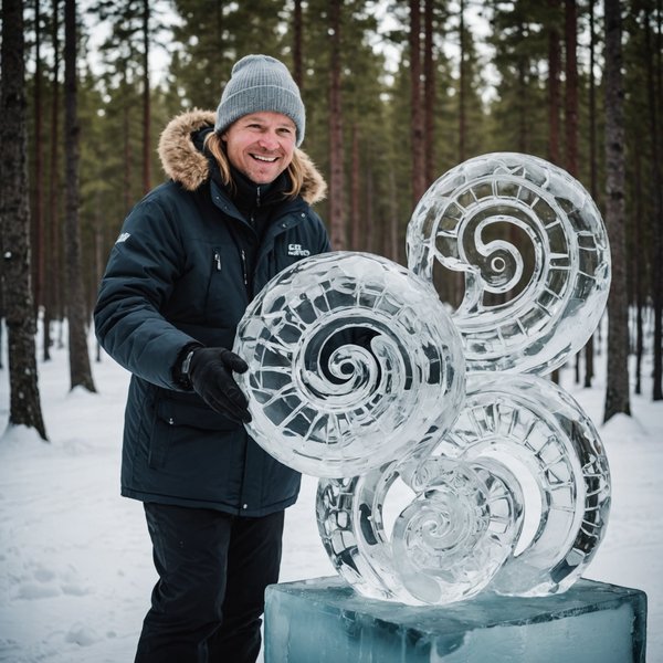 Où apprendre les techniques de sculpture sur glace en Finlande?